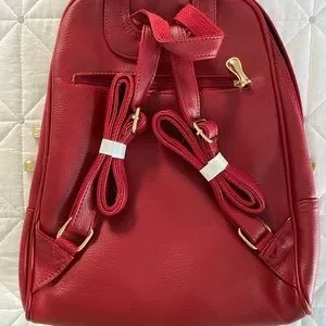 Nevenka | Bags | Nwot Nevenka Red Backpack | Poshmark display picture 3